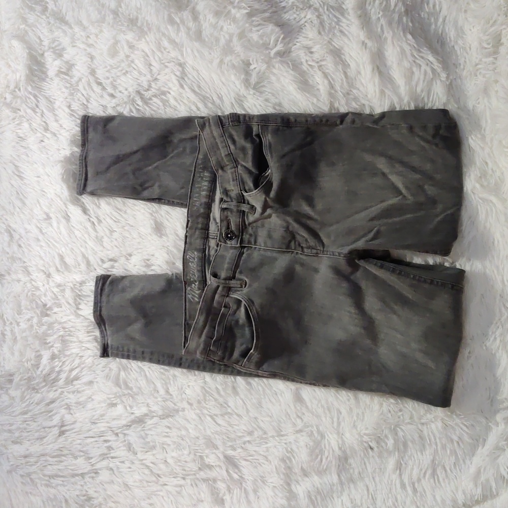 Madewell Gray Skinny Jeans Size 28